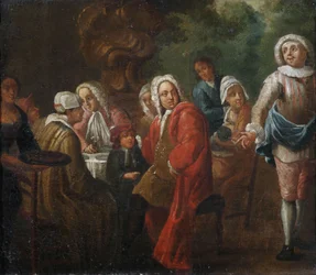 Eine Gesellschaft zu Tisch